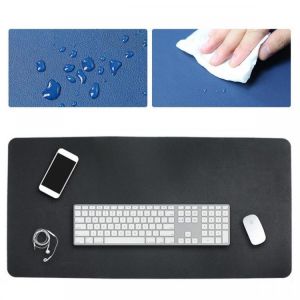  Shop Yosef גימינג 80x40cm Both Sides Two Colors Extended PU leather Mouse Pad Mat Large Office Gaming Desk Mat